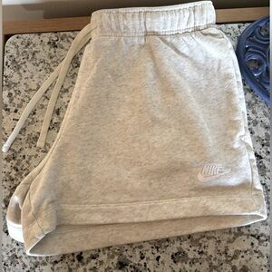 Women’s Nike sweat shorts. Size L